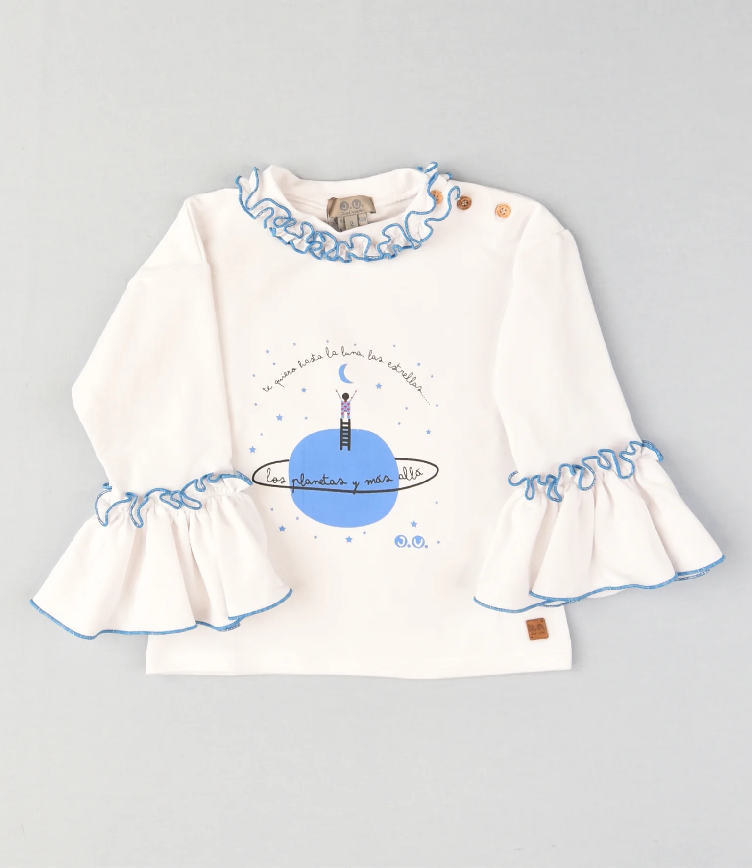 01-42087 Sudadera niña ESTRELLAS - Imagen 3