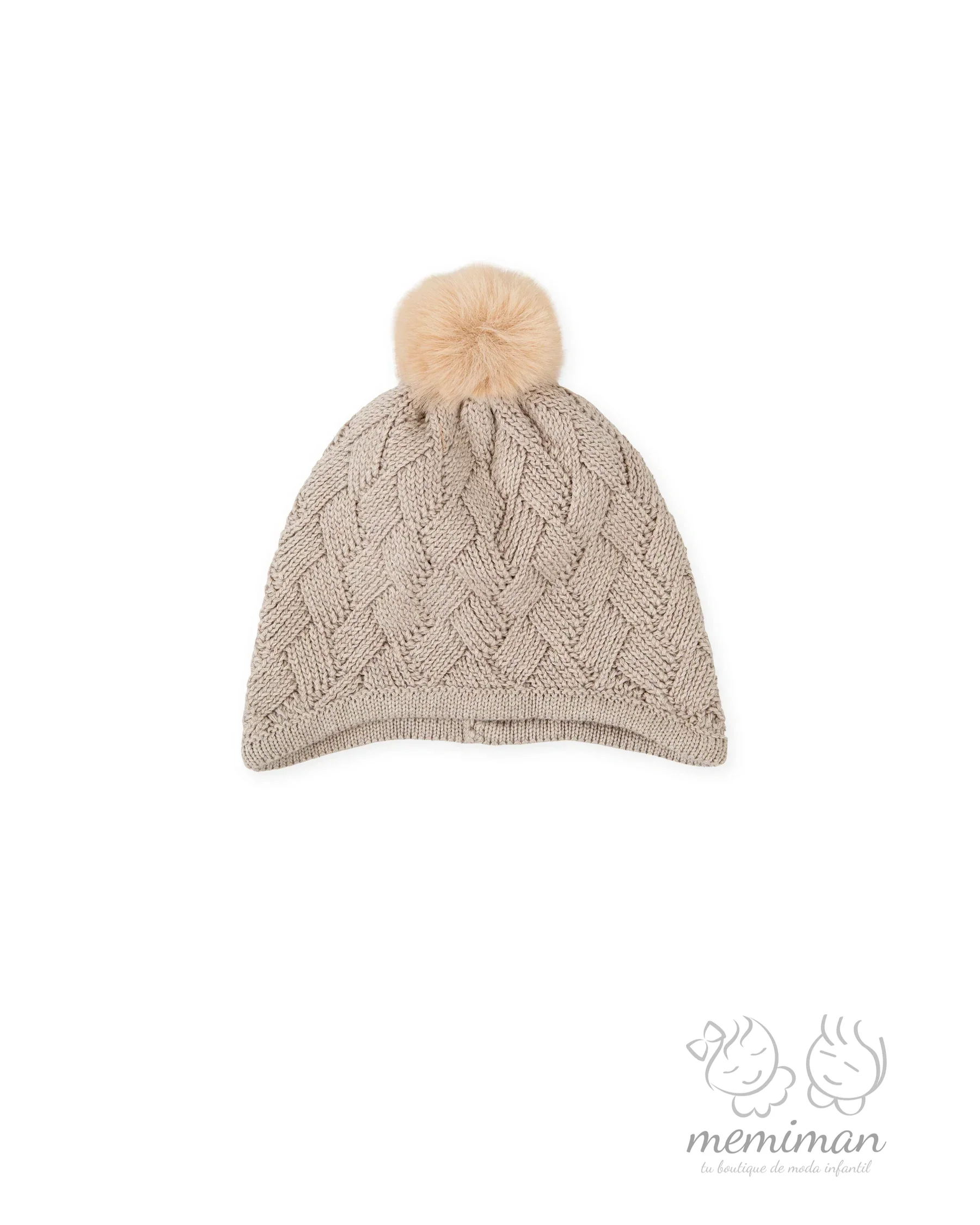 1920W25 SALTARÍN Gorro Tricot Bebé - Imagen 4