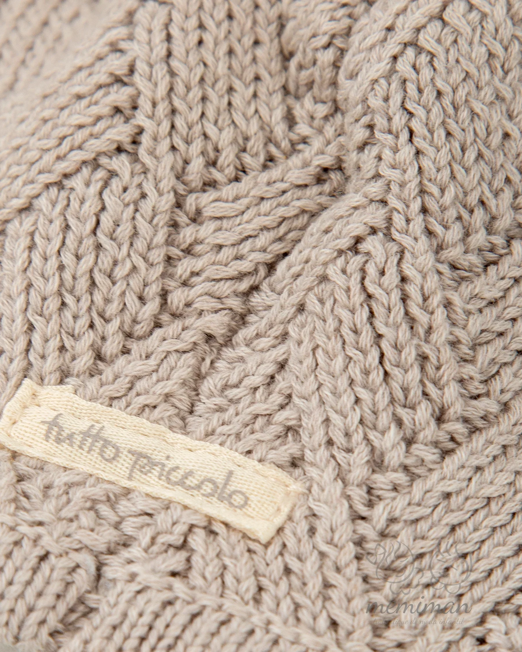 1920W25 SALTARÍN Gorro Tricot Bebé - Imagen 5