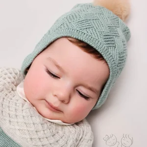1920W25 BOUQUET Gorro Tricot Bebé