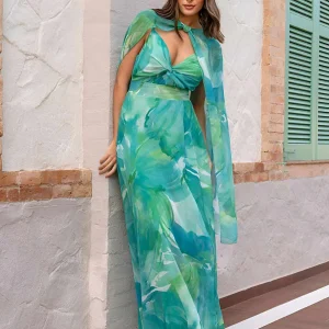 VESTIDO LARGO LA CARACOLA