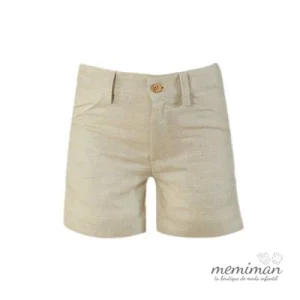 31-0230-3 Pantalón lino corto