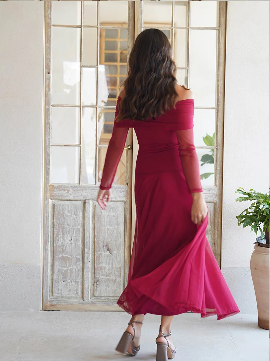 VESTIDO TUL BARDOT - Imagen 5