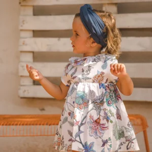 02-45046 Vestido flores bebé