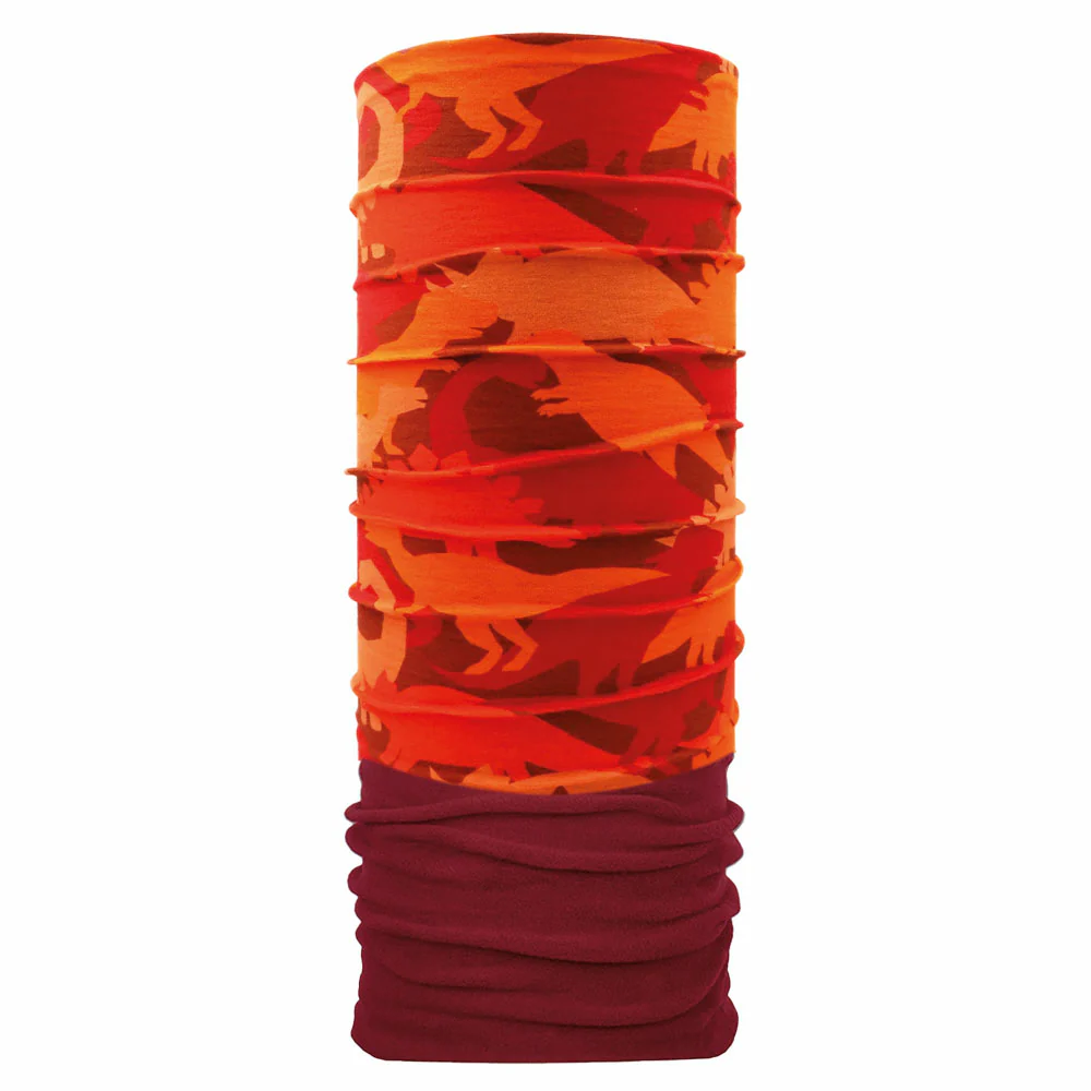 DINOCAMO Cuello tubular Coolmax + Polartec para niños - Imagen 2