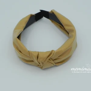 Diadema nudos simil cuero varios colores