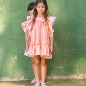 COLIBRÍ Vestido Valeria rayas (-70% DESCUENTO)