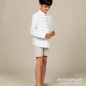 404 Traje camisa y pantalón corto